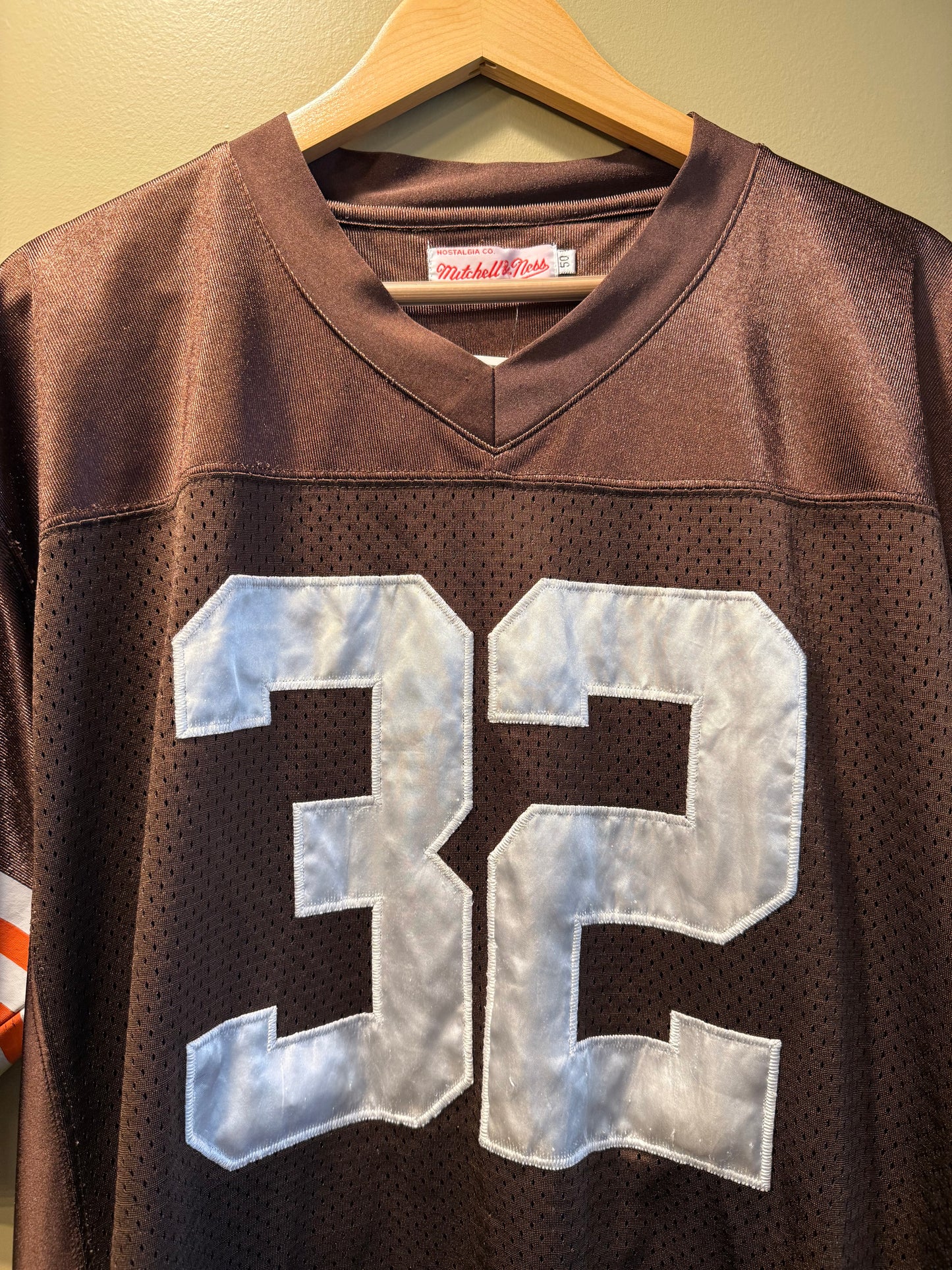 Vintage Mitchell & Ness Cleveland Browns Jim Brown Jersey- XL