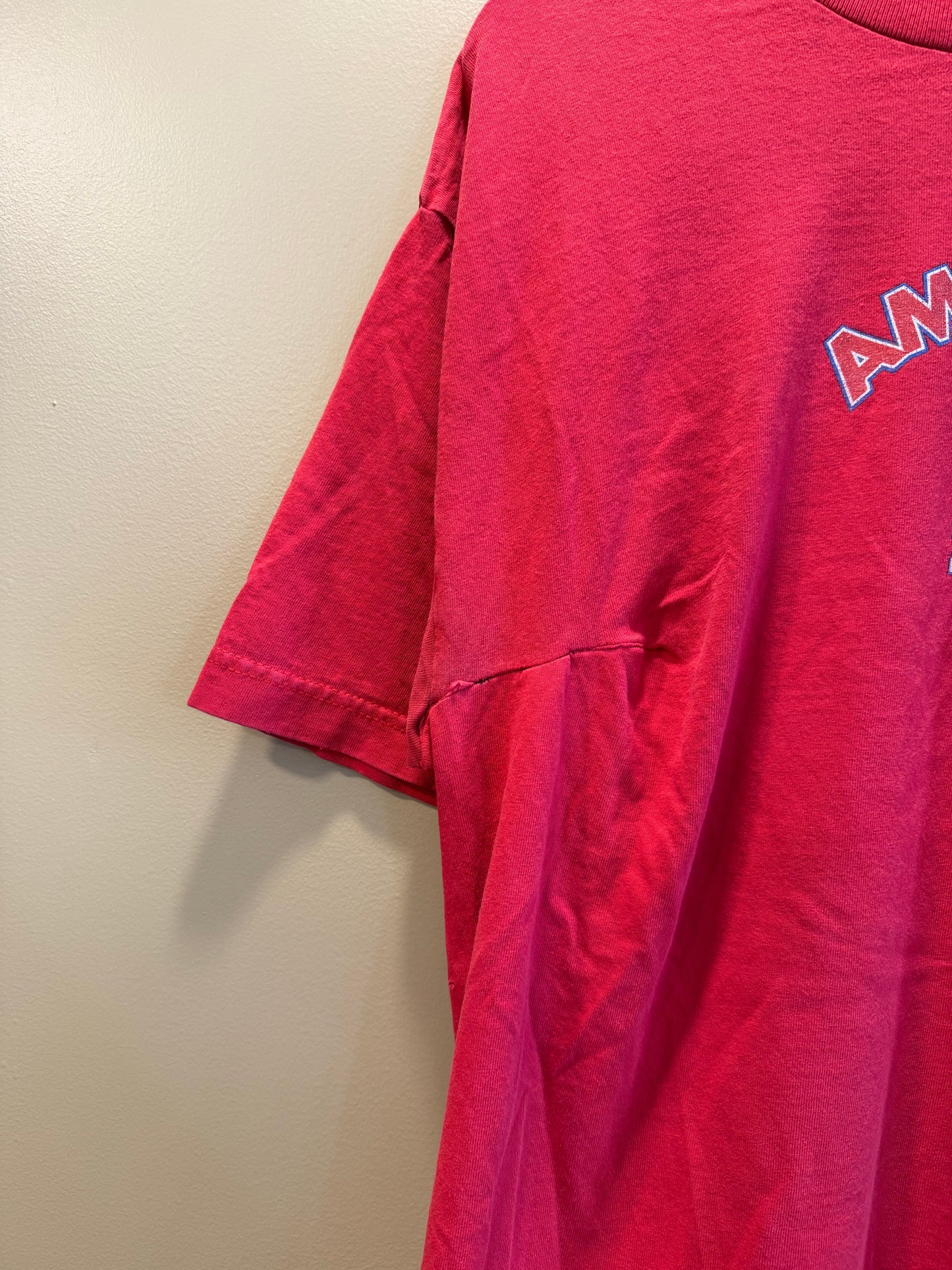 Vintage Zero Skateboards American Zero Red Star T-Shirt- L