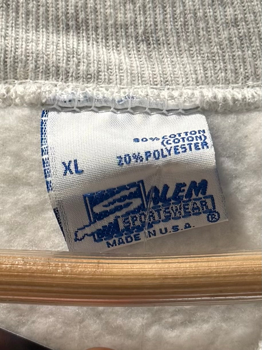 Vintage Salem Sportswear Cleveland Browns Gray Crewneck Sweatshirt- XL