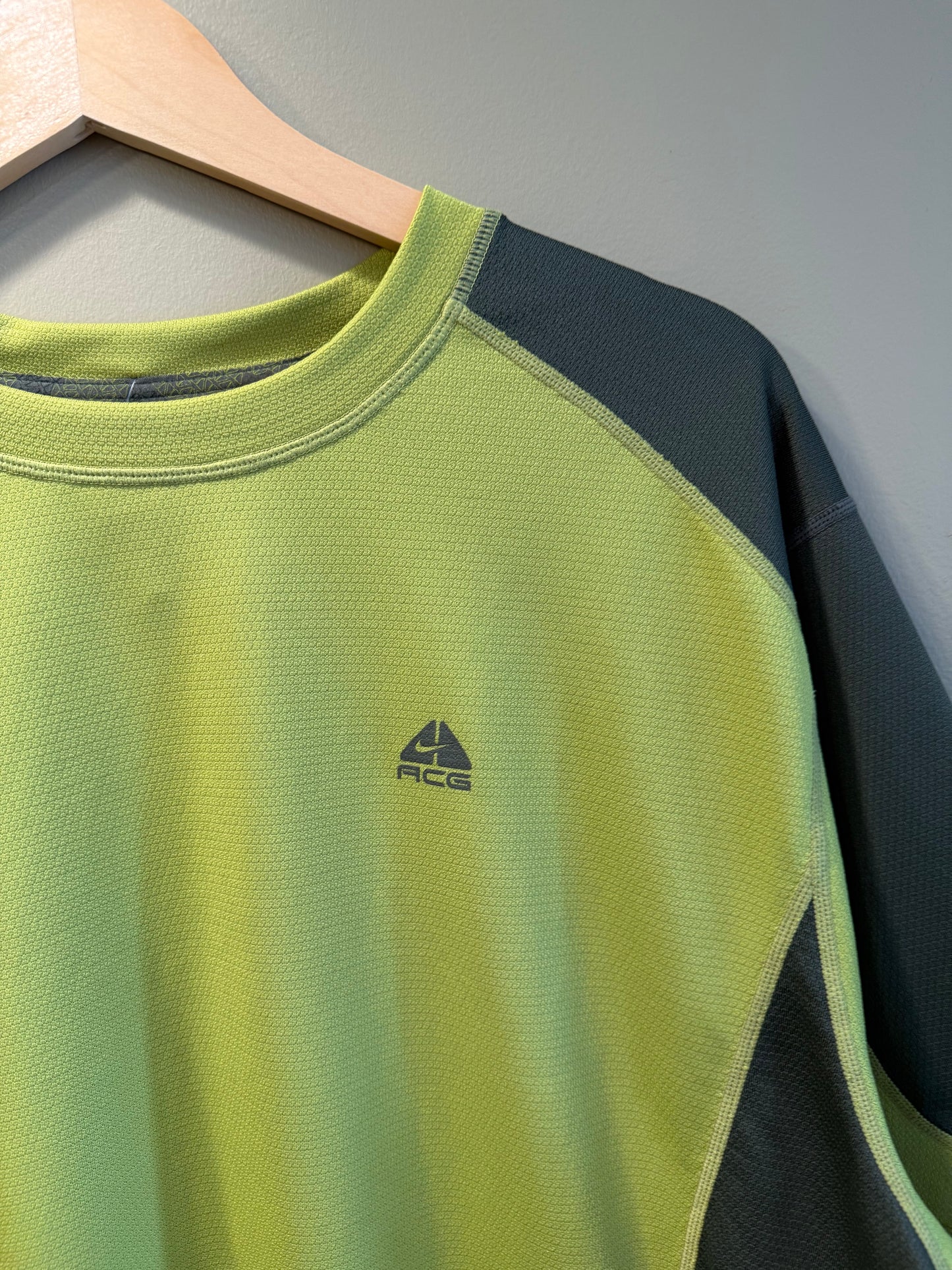 Vintage Nike ACG Green Athletic T-Shirt- XL