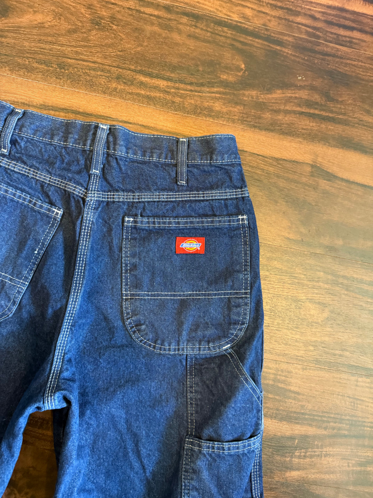 Vintage Dickies Dark Wash Carpenter Denim Jean Shorts- 30
