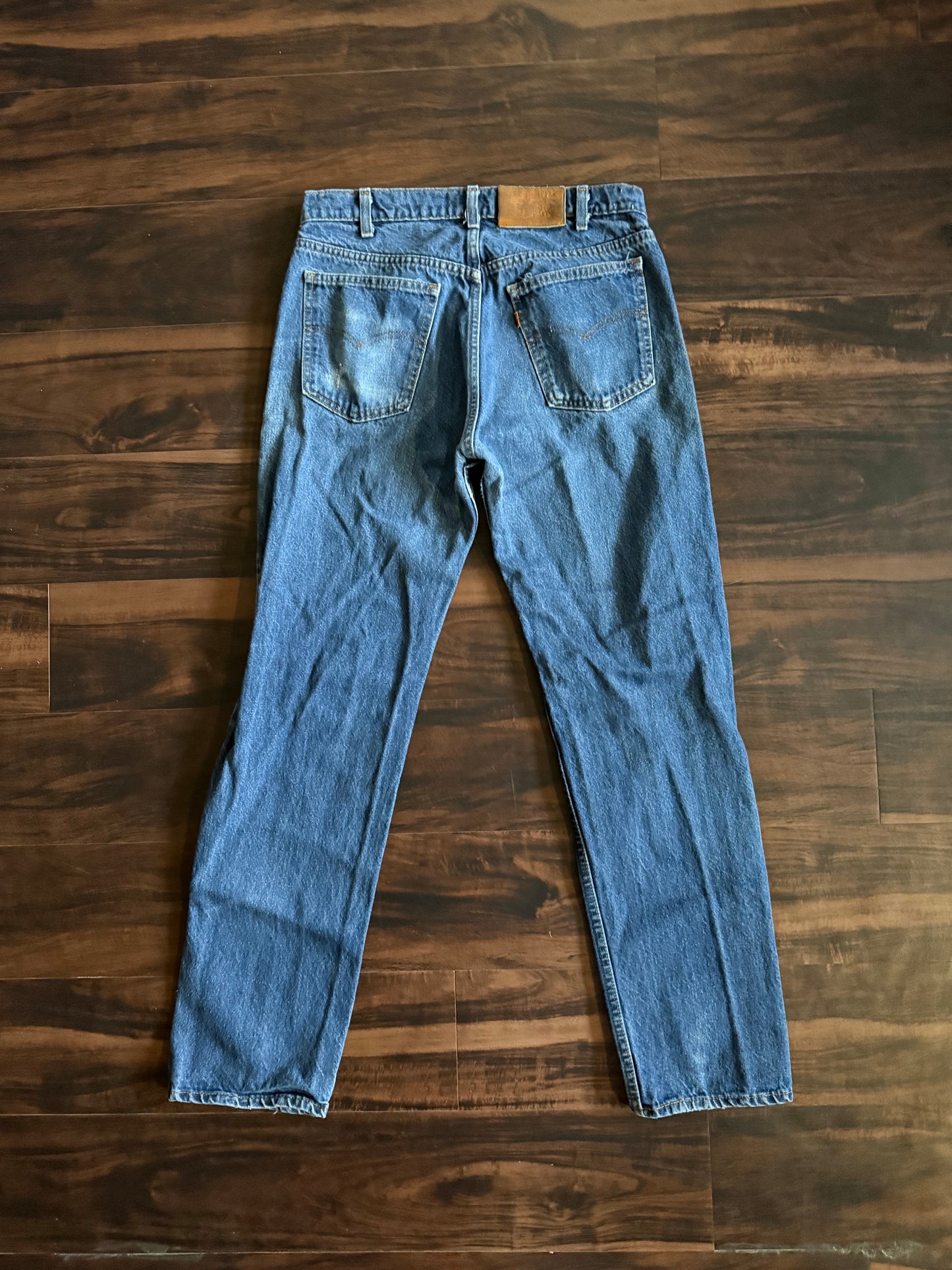 Vintage Levi’s Orange Tab Dark Wash Denim Jeans- 32x32