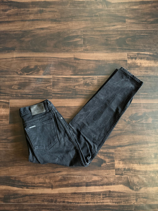 Vintage Harley Davidson Black Denim Jeans- 32x33