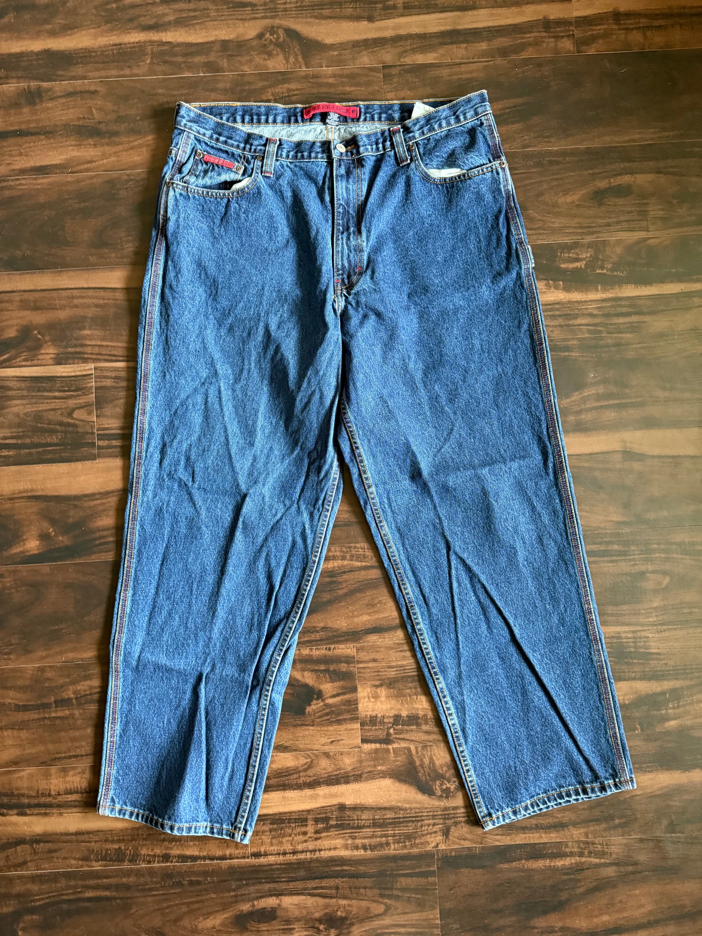 Vintage Y2K US Polo Association Baggy Carpenter Denim Jeans- 40x32