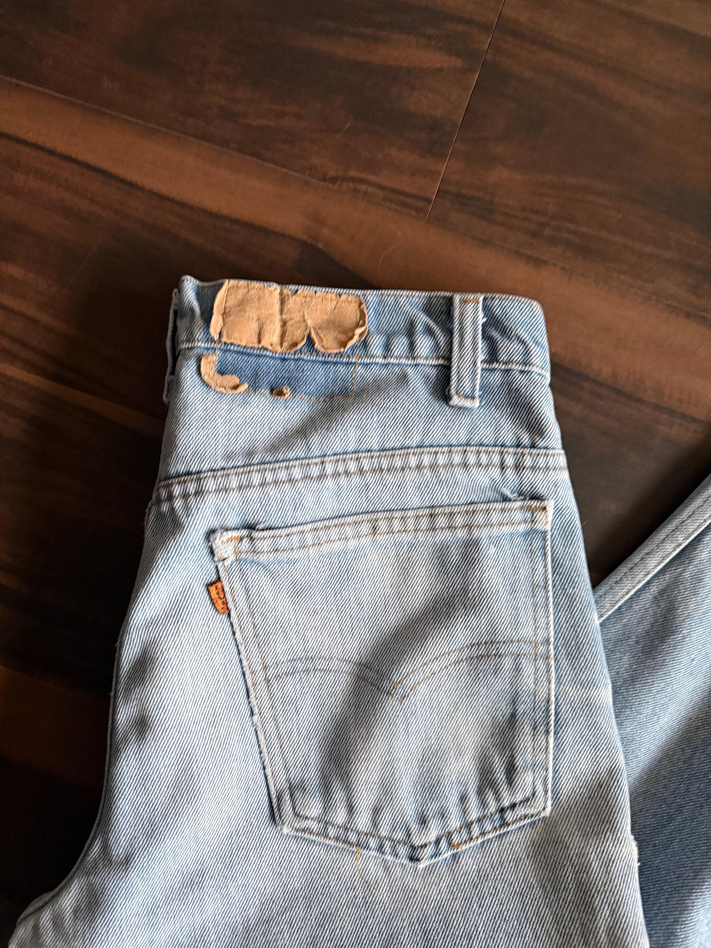 Vintage Levi’s Orange Tab Light Wash Denim Jeans- 31x31