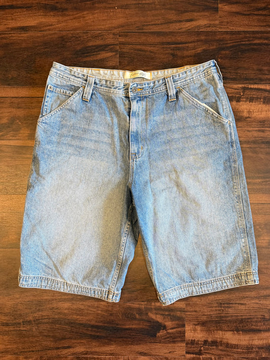 Vintage Urban Up Streetwear Denim Jean Shorts- 36