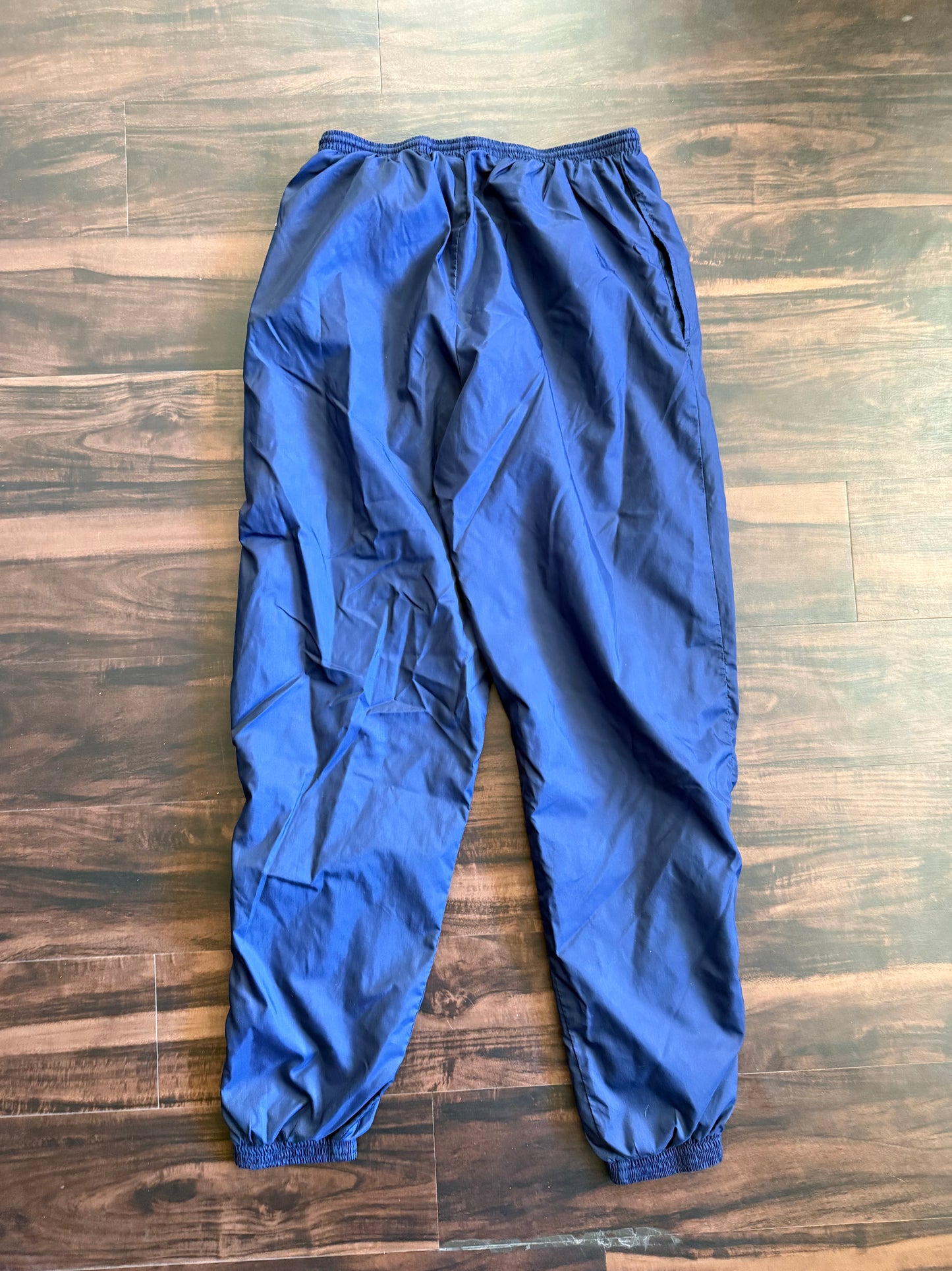 Vintage Nike Navy Blue Track Pants- 32x32