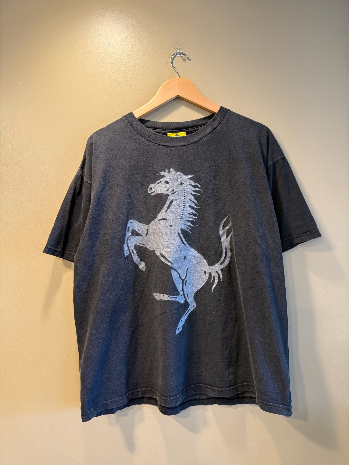 Vintage 1998 Ferrari Metallic Horse T-Shirt - XL