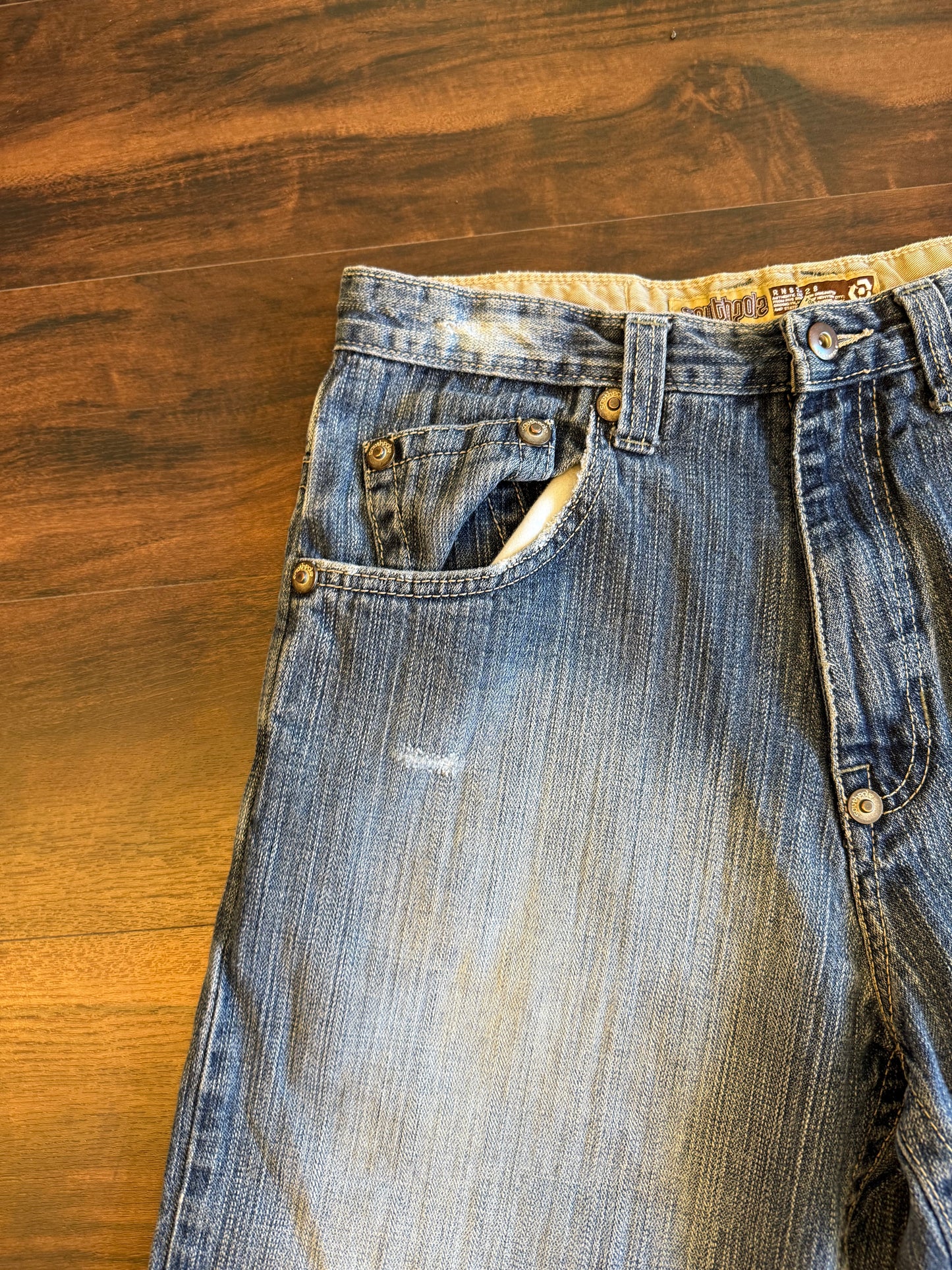 Vintage South Pole Embroidered Denim Jeans- 32