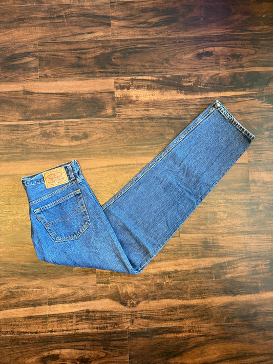 Vintage Levi’s 501 Dark Wash Jeans- 32x34