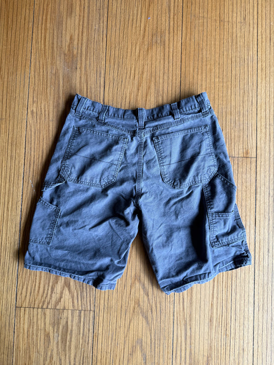 Vintage Faded Glory Gray Carpenter Shorts- 33
