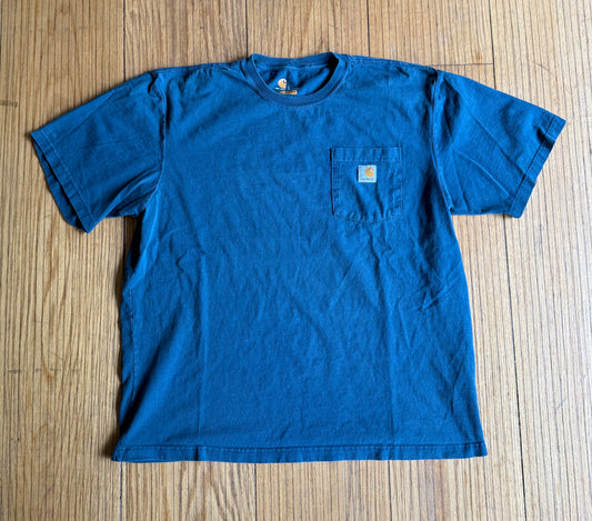 Carhartt Blue Pocket T-Shirt- L