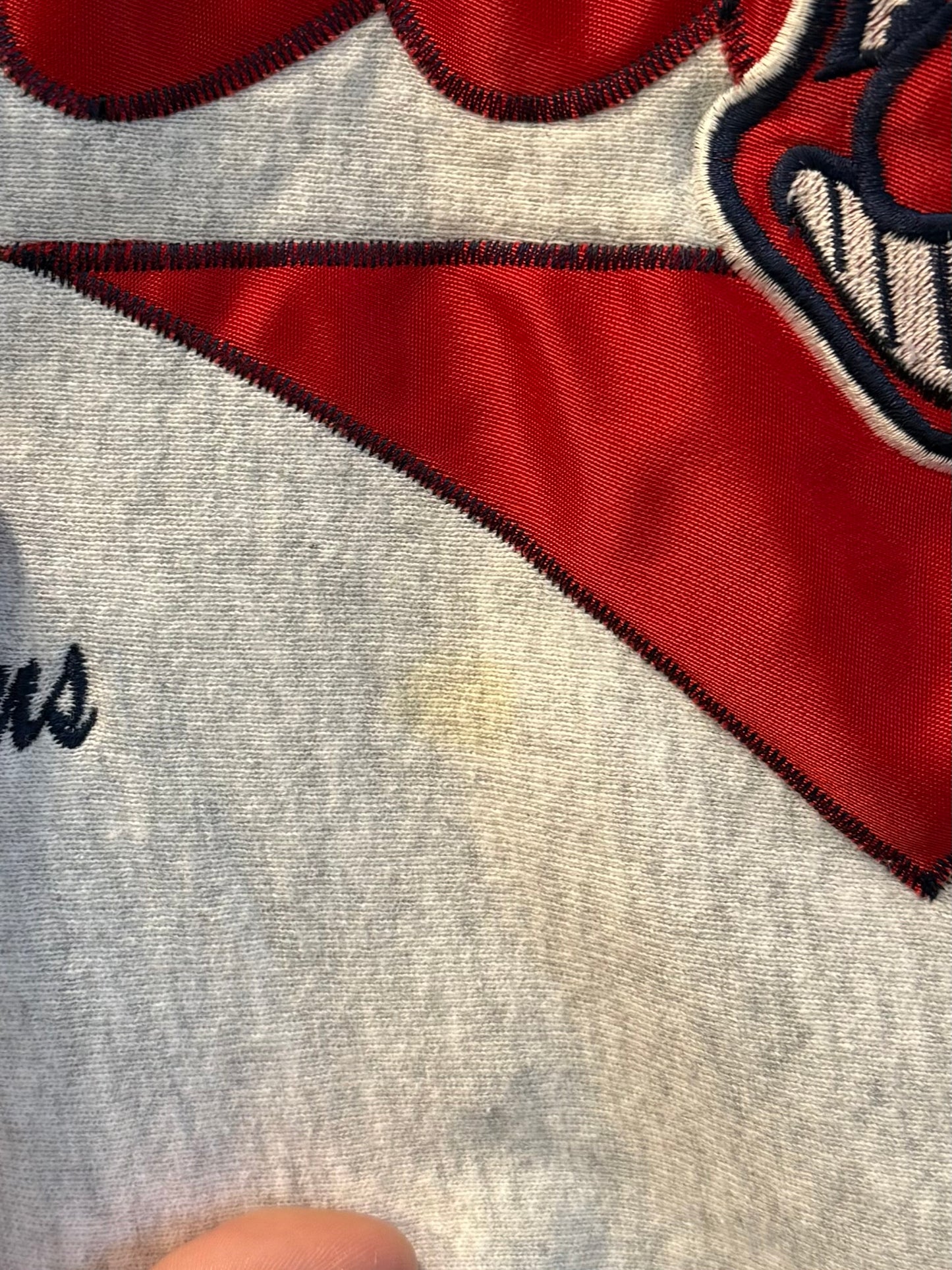 Vintage Legends Athletic Cleveland Indians Big Spellout Crewneck Sweatshirt- M