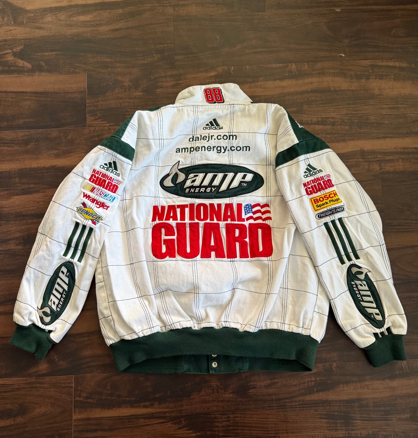 Vintage AMP Energy Dale Earnhardt NASCAR Racing Jacket- L