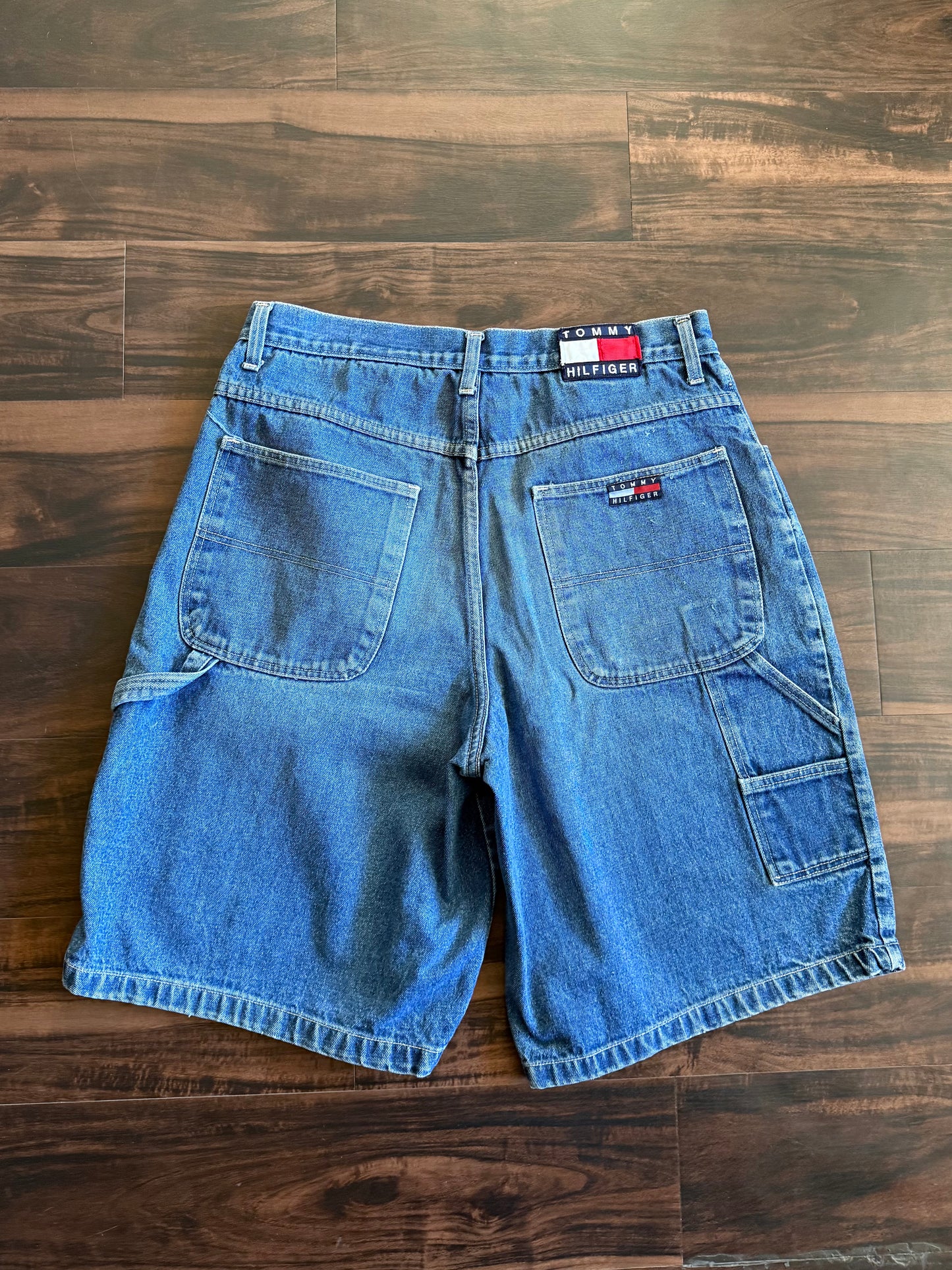 Vintage Tommy Hilfiger Carpenter Denim Jean Shorts- 34