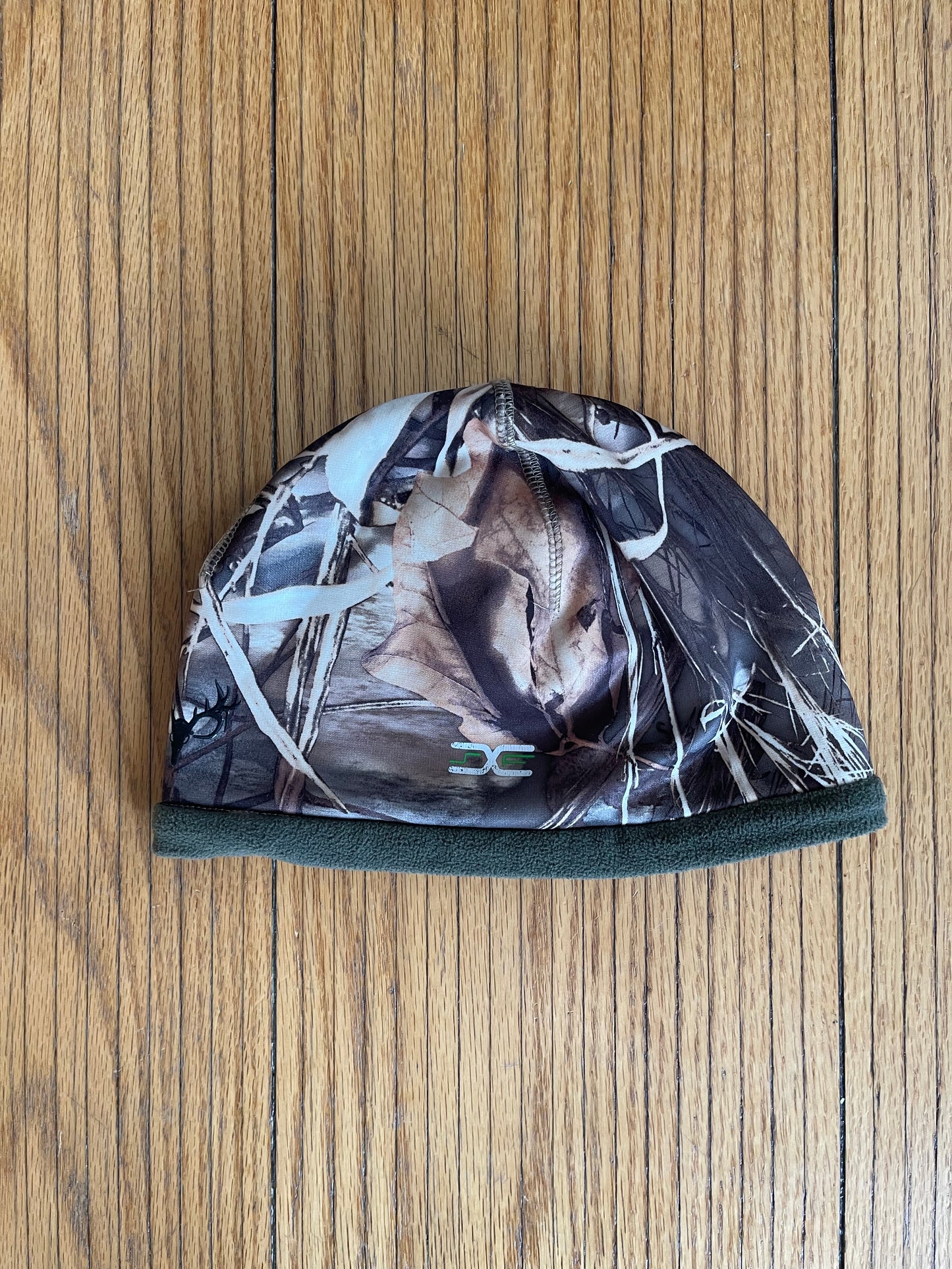 Vintage Hot Shot Camouflage Real Tree Camo Beanie Skull Cap