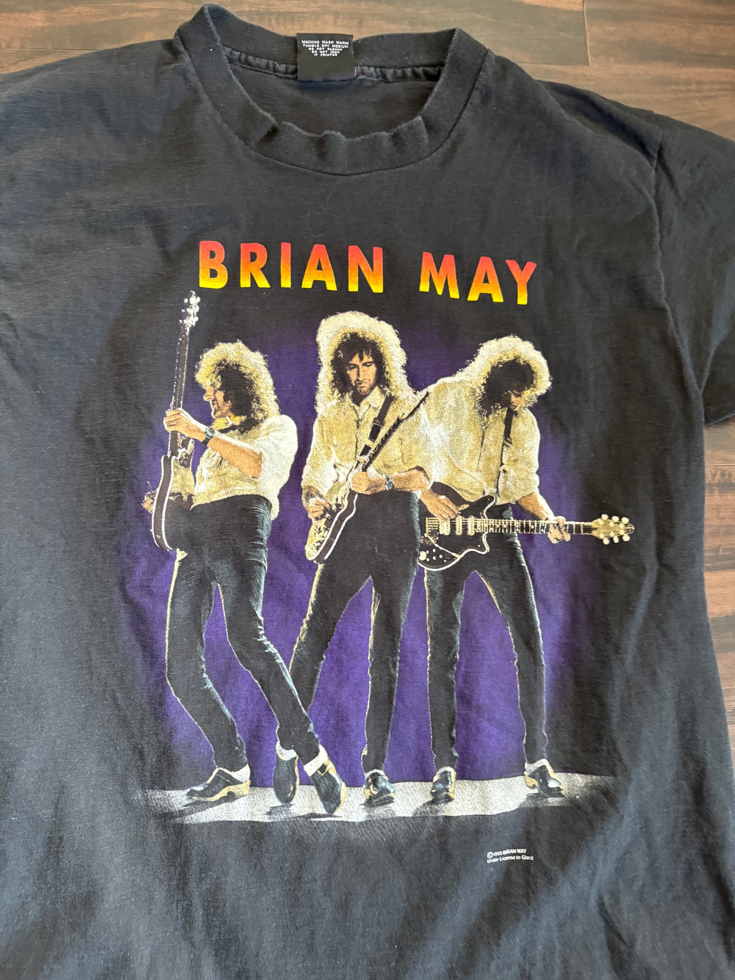 Vintage Brian May Band Tee Tour T-Shirt- M