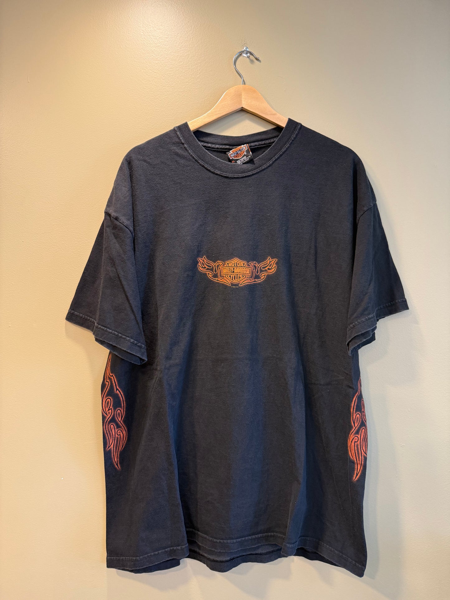 Vintage Harley Davidson Big Moose Portland Maine T-Shirt- XL