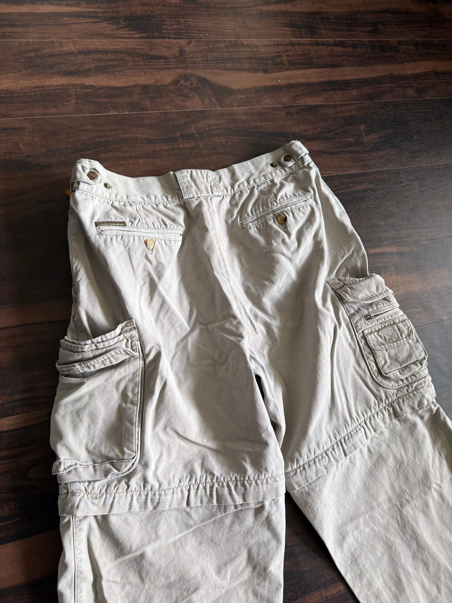 Vintage Misty Mountain Zip-Away Pants-Shorts- 34x31