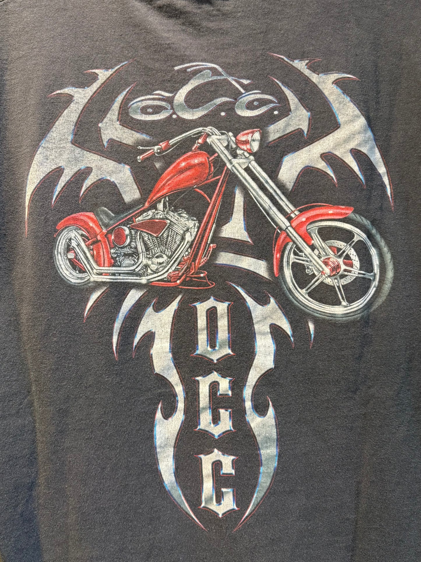 Vintage Y2K Orange County Choppers Black T-Shirt- M