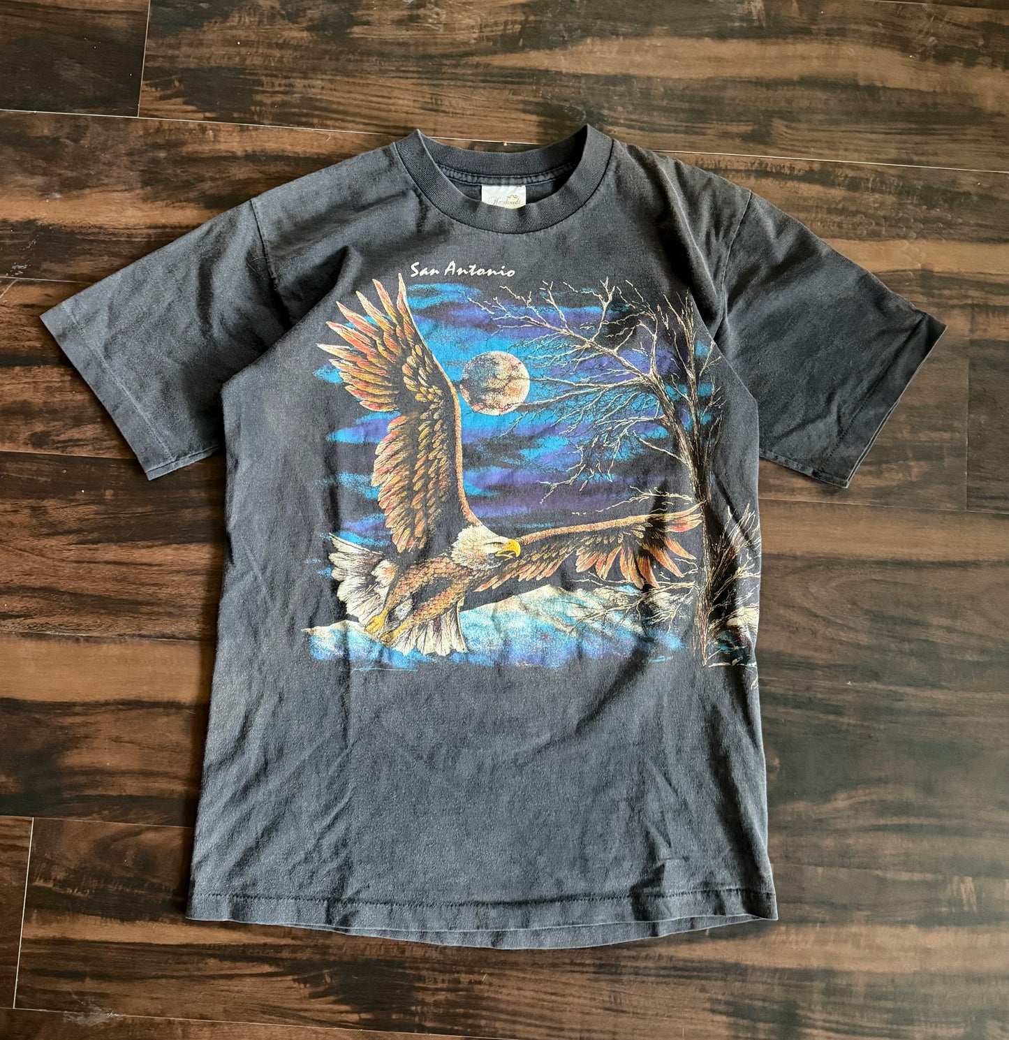 Vintage Eagle Nature San Antonio Texas T-Shirt- M