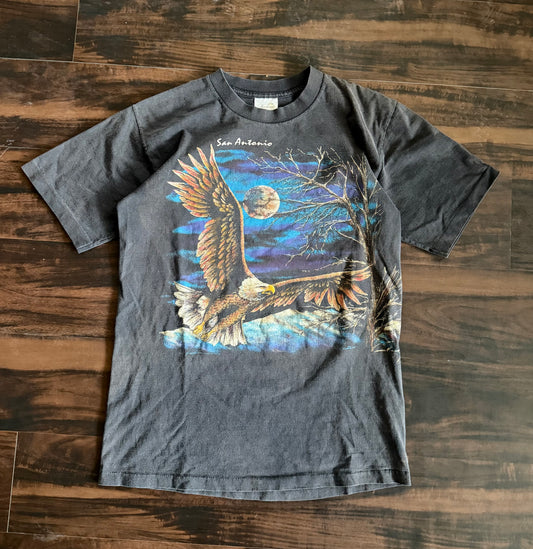 Vintage Eagle Nature San Antonio Texas T-Shirt- M