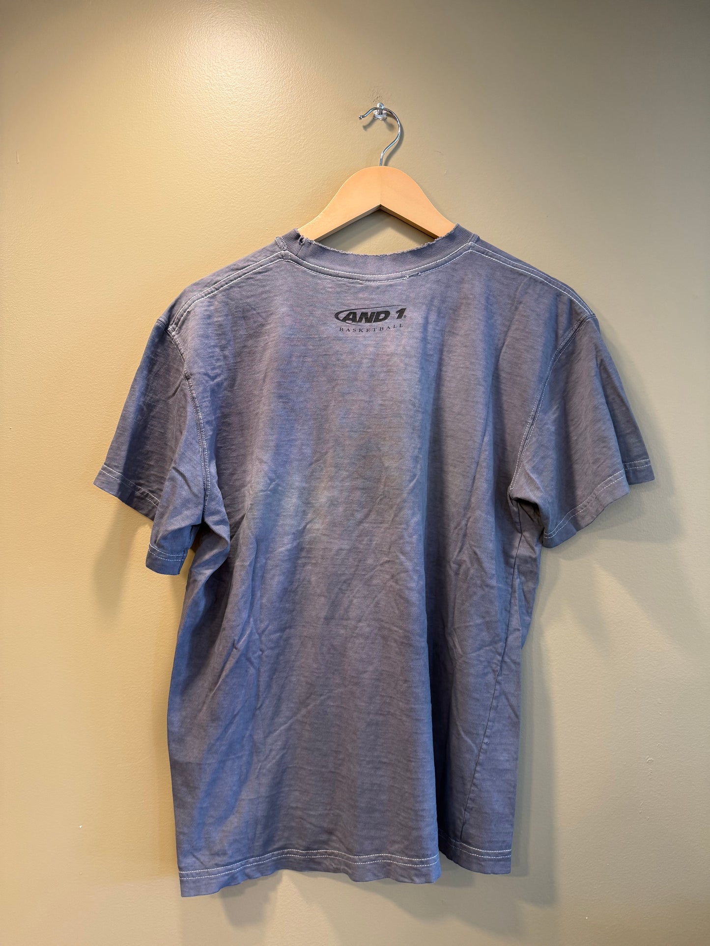 Vintage And 1 Distressed Gray T-Shirt- M