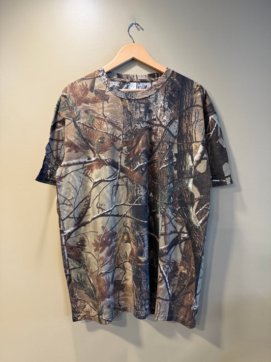 Vintage AP Tree Camo T-Shirt- XL