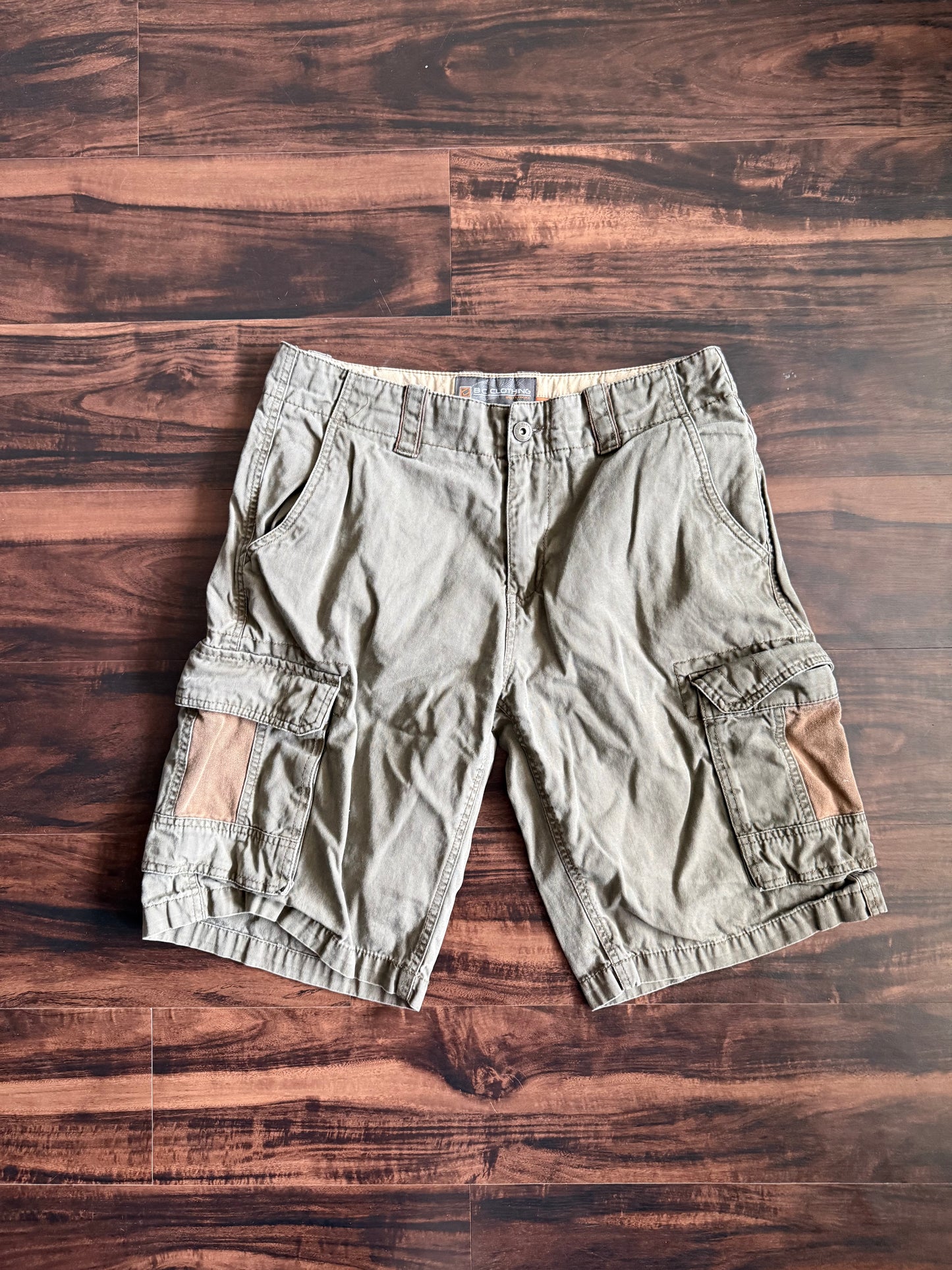 Vintage Y2K BC Clothing Outdoors Cargo Shorts- 32