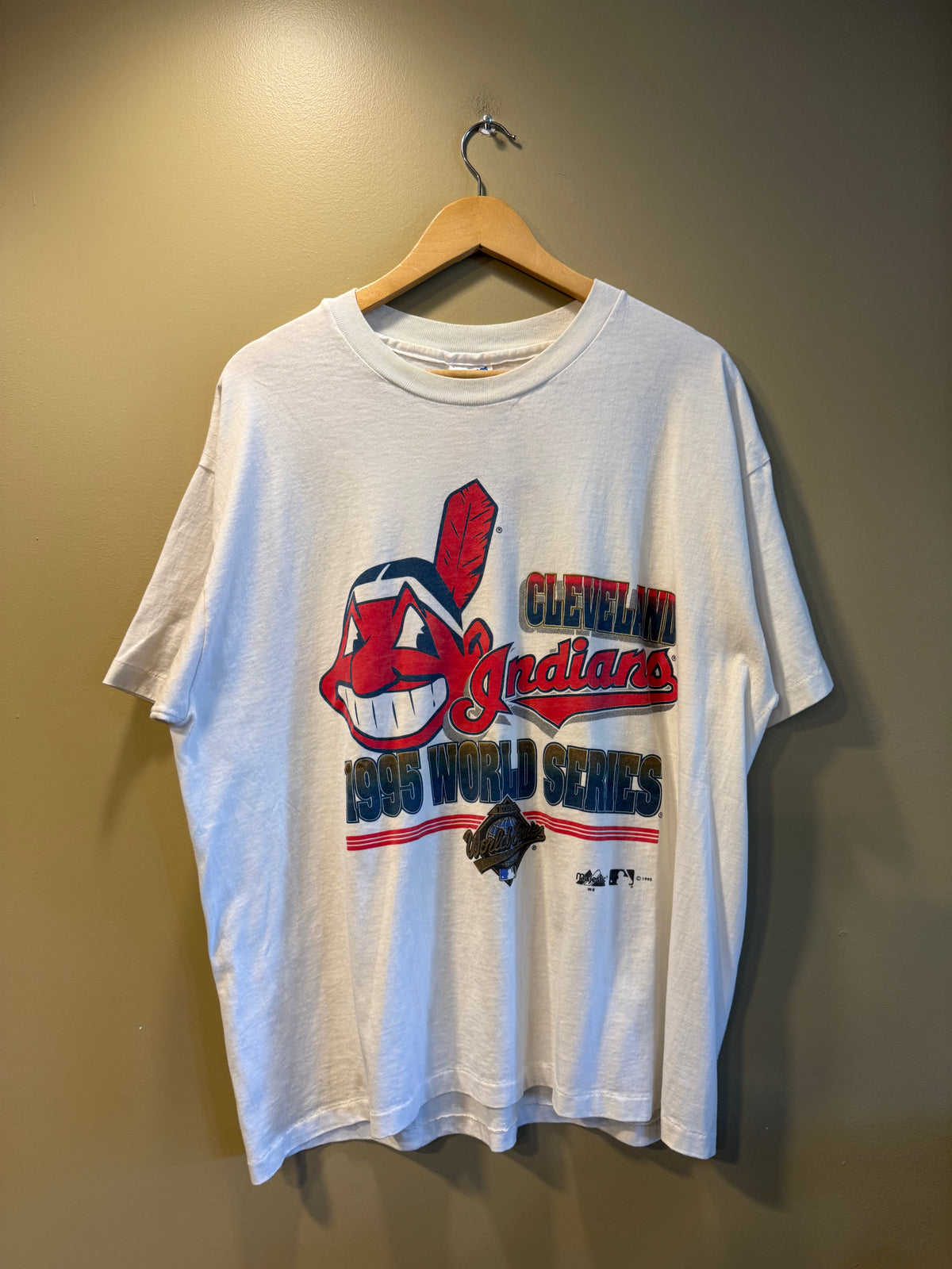 Vintage Cleveland Indians World Series T-Shirt- XL