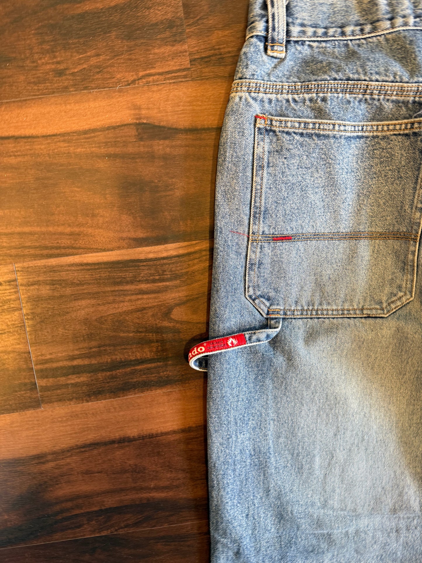 Vintage Indo Construction Company Streetwear Carpenter Jeans- 30x31