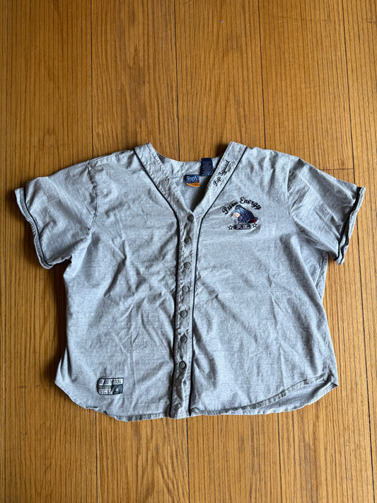 Vintage Eeyore Winnie The Pooh Baseball Jersey- XL