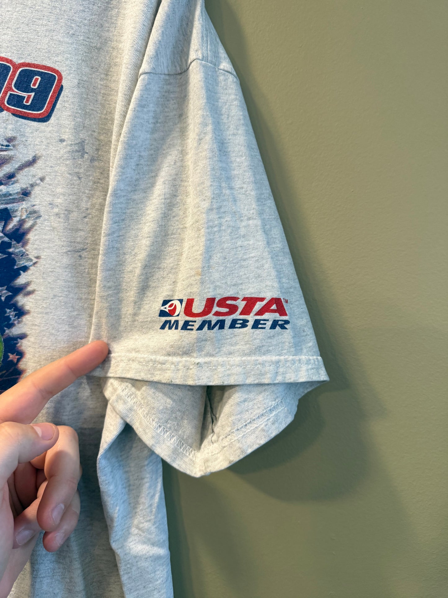 Vintage US Open ‘99 Tennis Art T-Shirt- XL