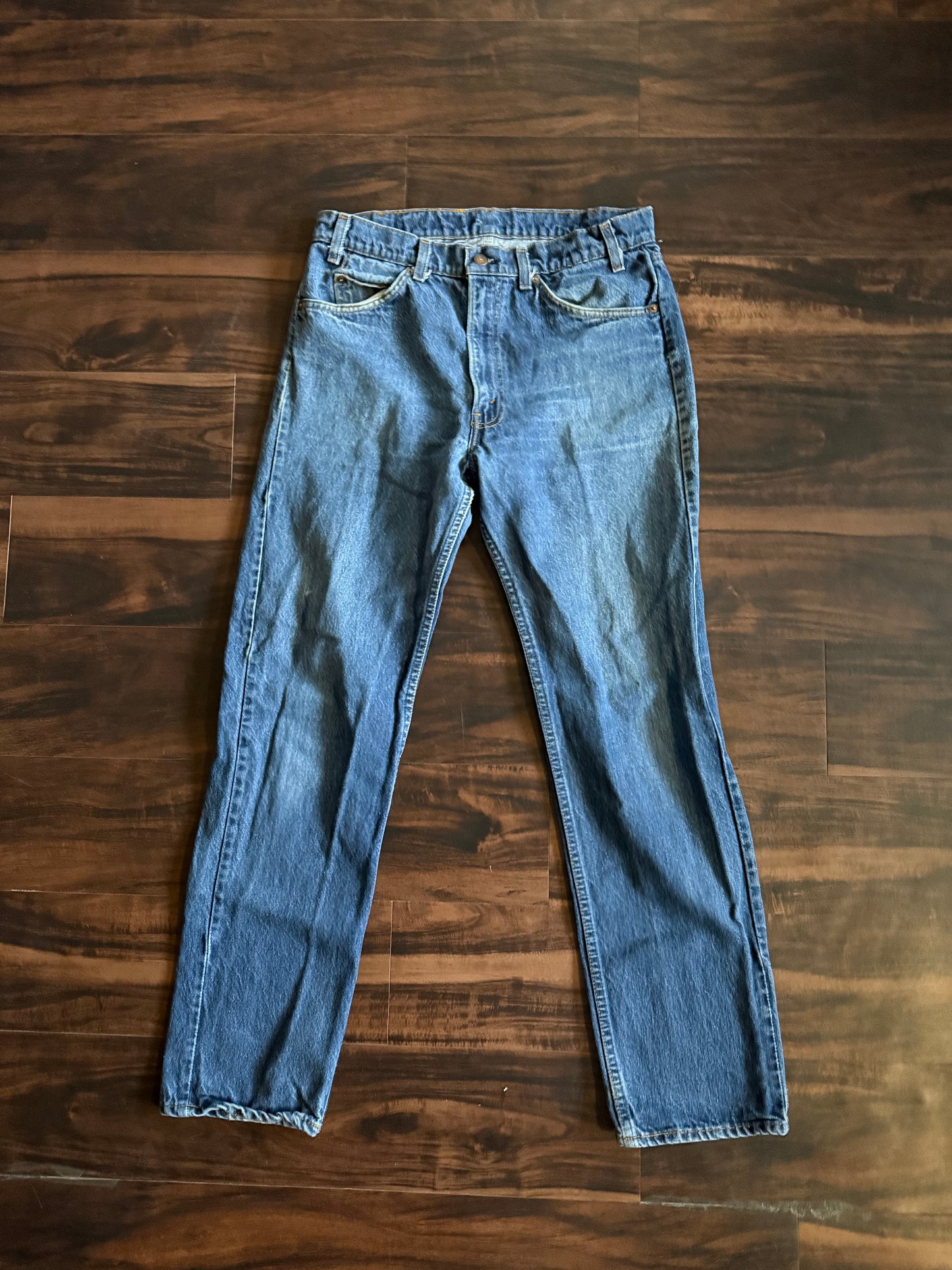 Vintage Levi’s Orange Tab Dark Wash Denim Jeans- 32x32