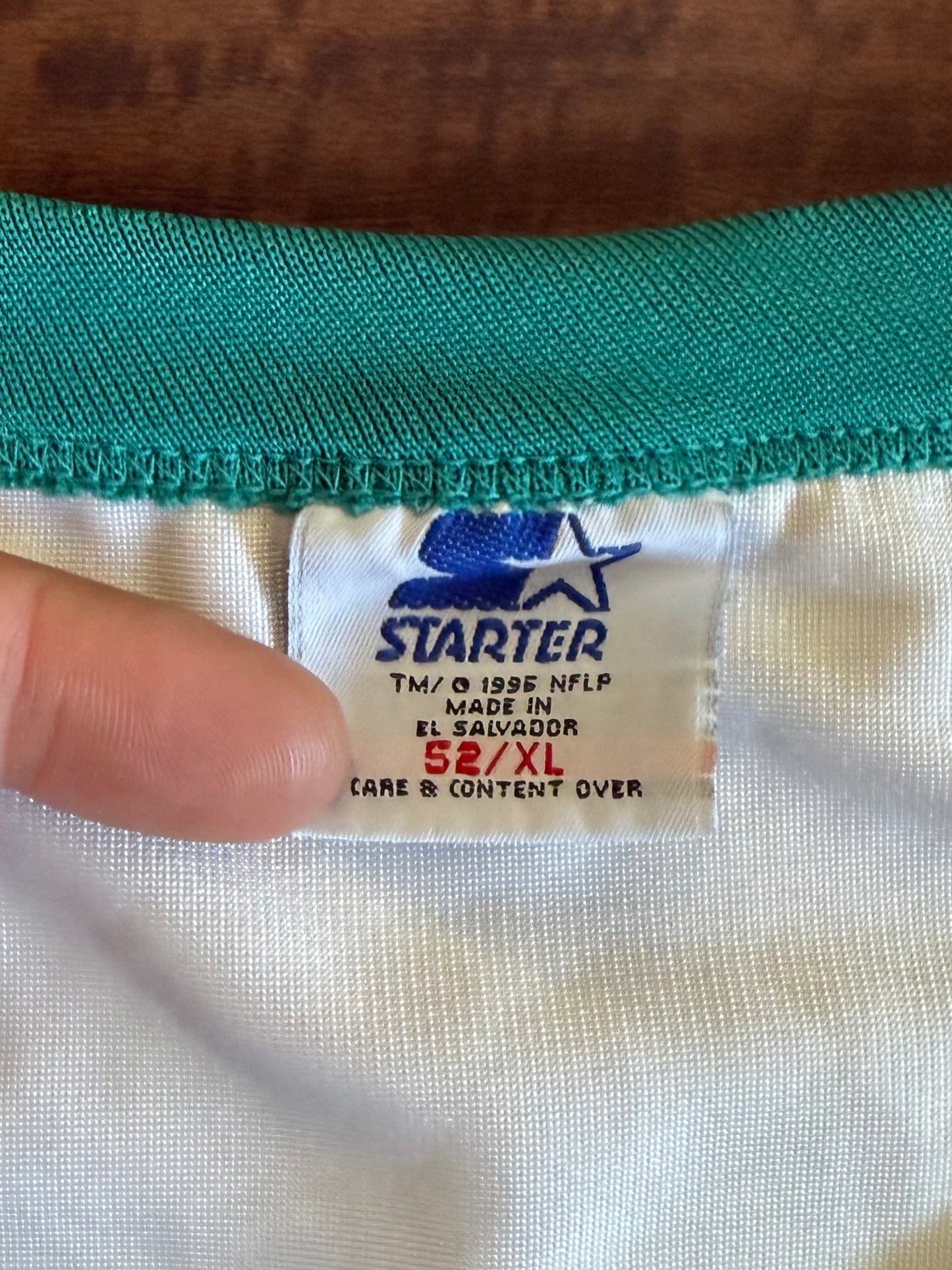 Vintage Starter Dan Marino Miami Dolphins White NFL Football Jersey- XL