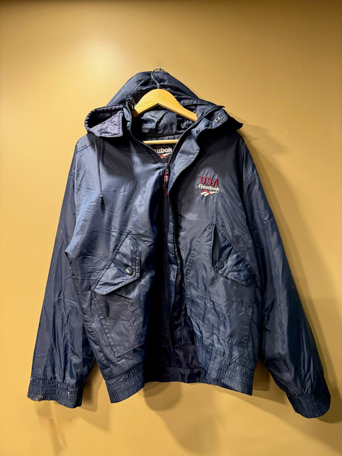 Vintage Reebok USA Zip Jacket - L