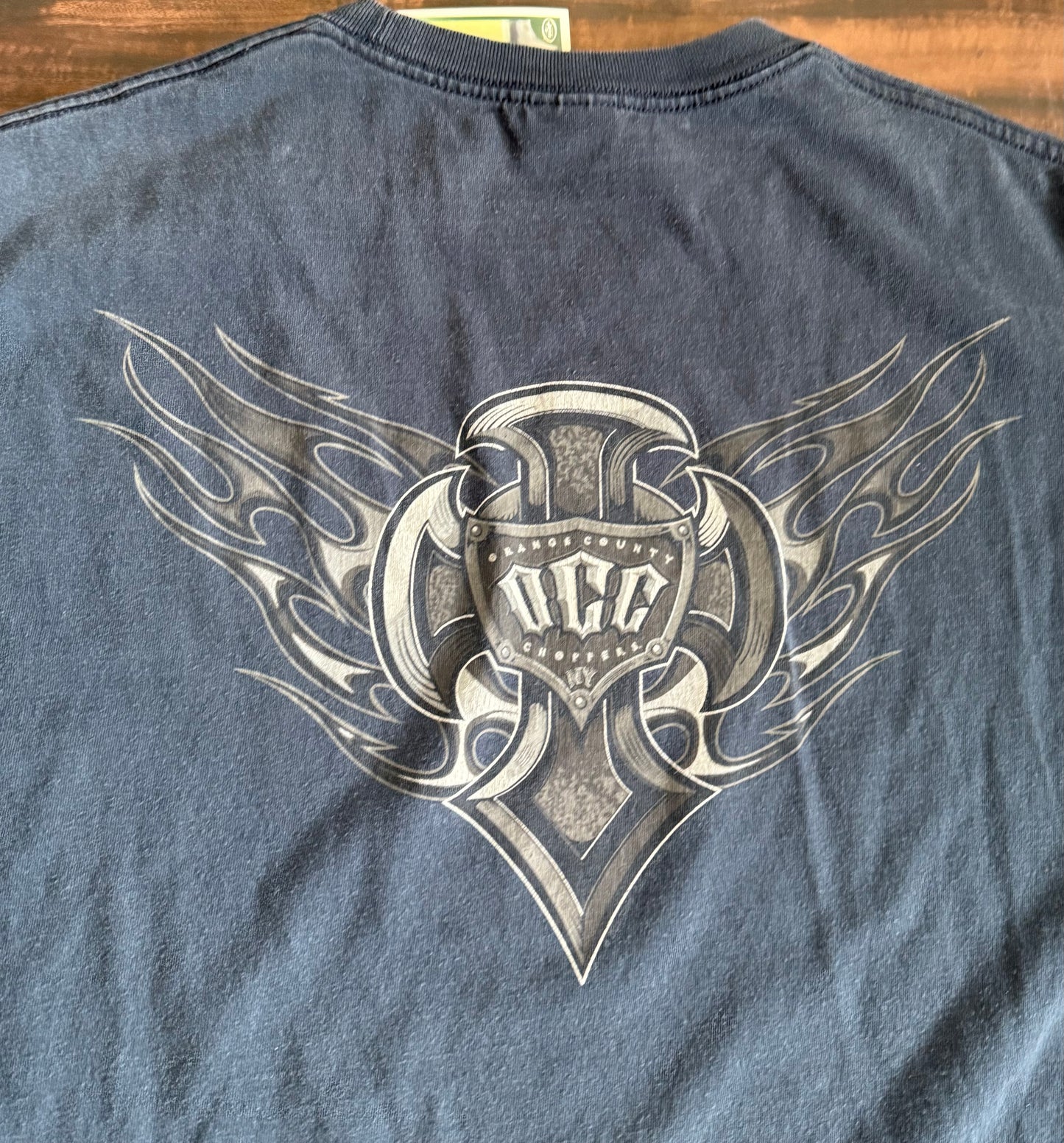 Vintage Y2K Orange County Choppers Black T-Shirt- L