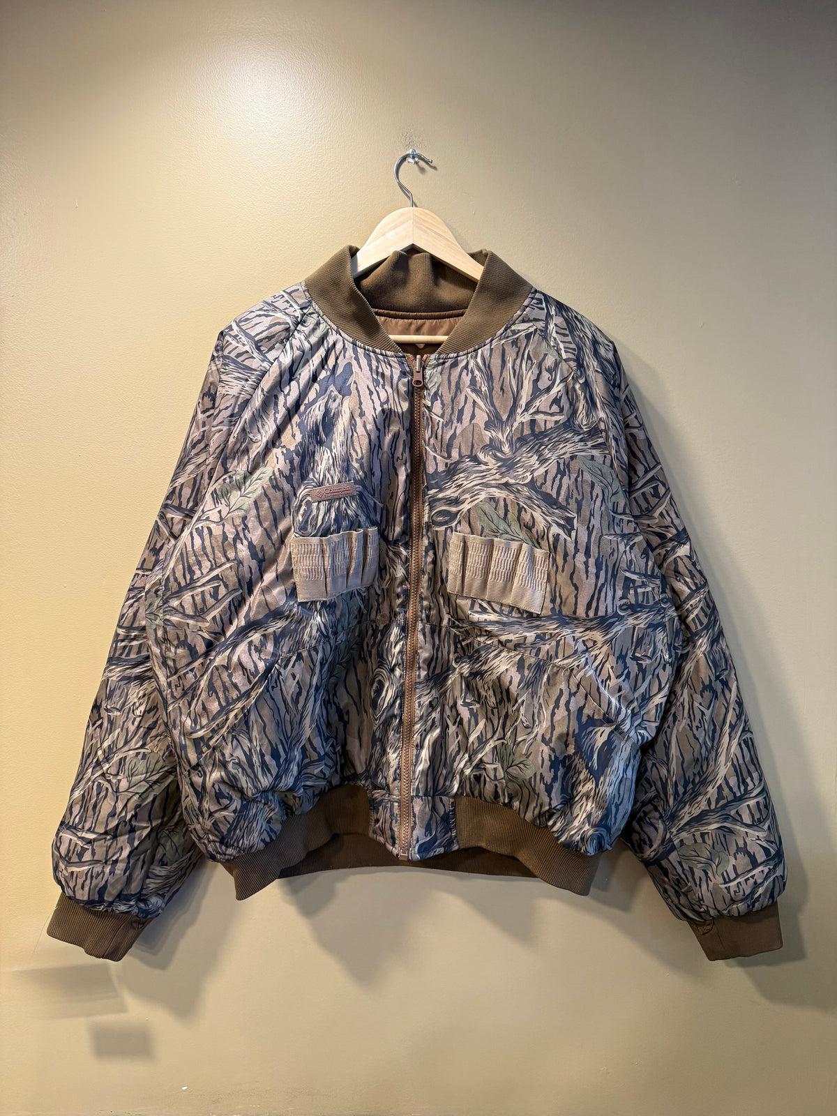 Vintage Columbia Tree Camo Jacket- XL