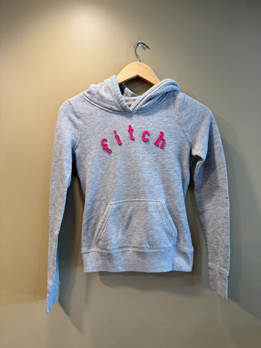 Vintage Y2K Abercrombie & Fitch Gray Hoodie Sweatshirt- S