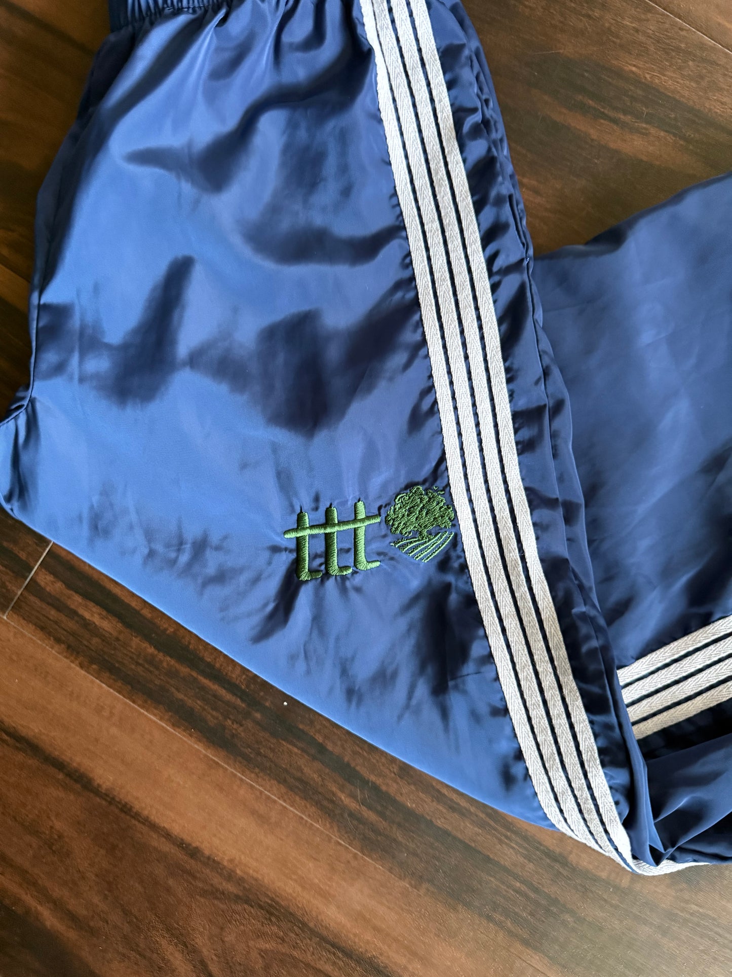 The Thrifting Tree Blue Track Pants- M