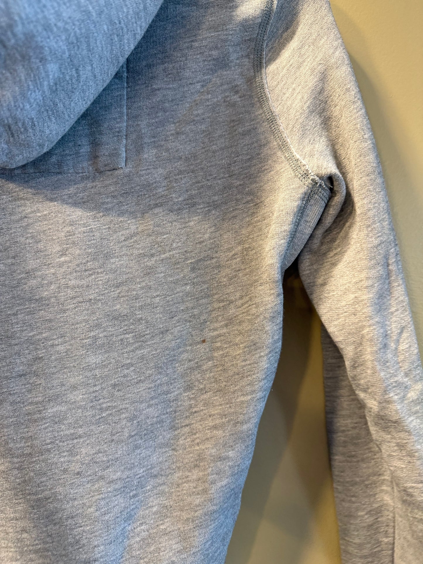 Vintage Abercrombie & Fitch Women’s Gray Zip-Up Hoodie Sweatshirt- M