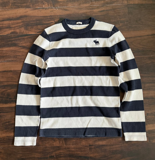 Vintage Y2K Abercrombie & Fitch Striped Long Sleeve T-Shirt- S