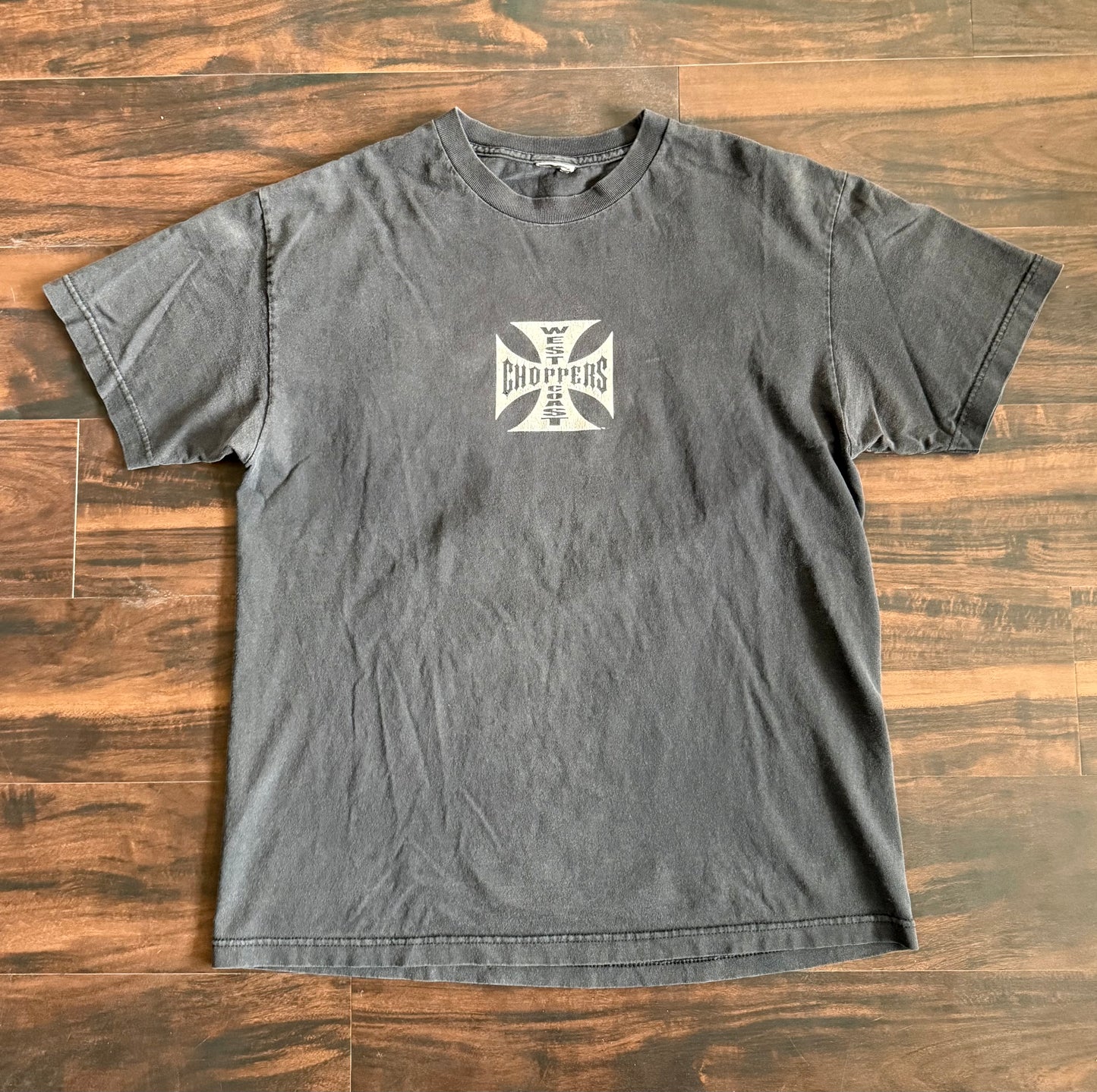 Vintage West Coast Choppers Black Emblem T-Shirt- L