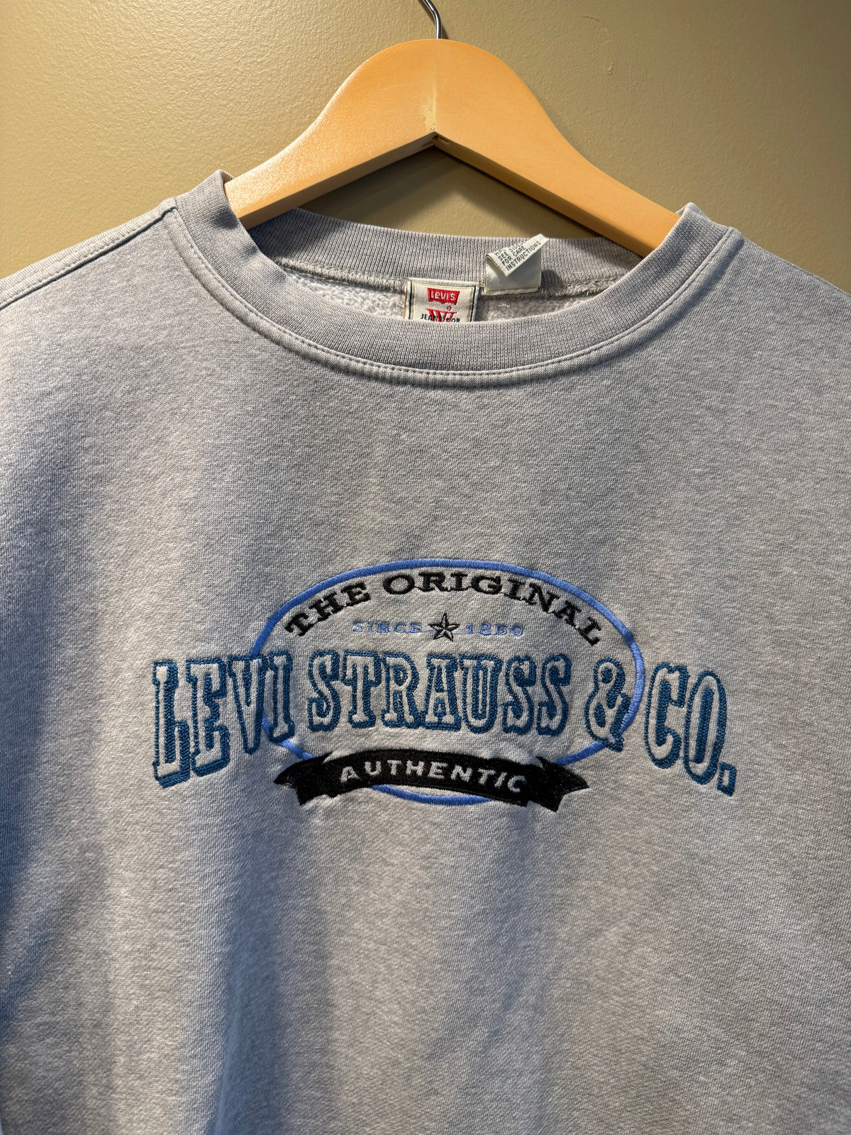 Vintage Levi’s Gray Crewneck Sweatshirt- M