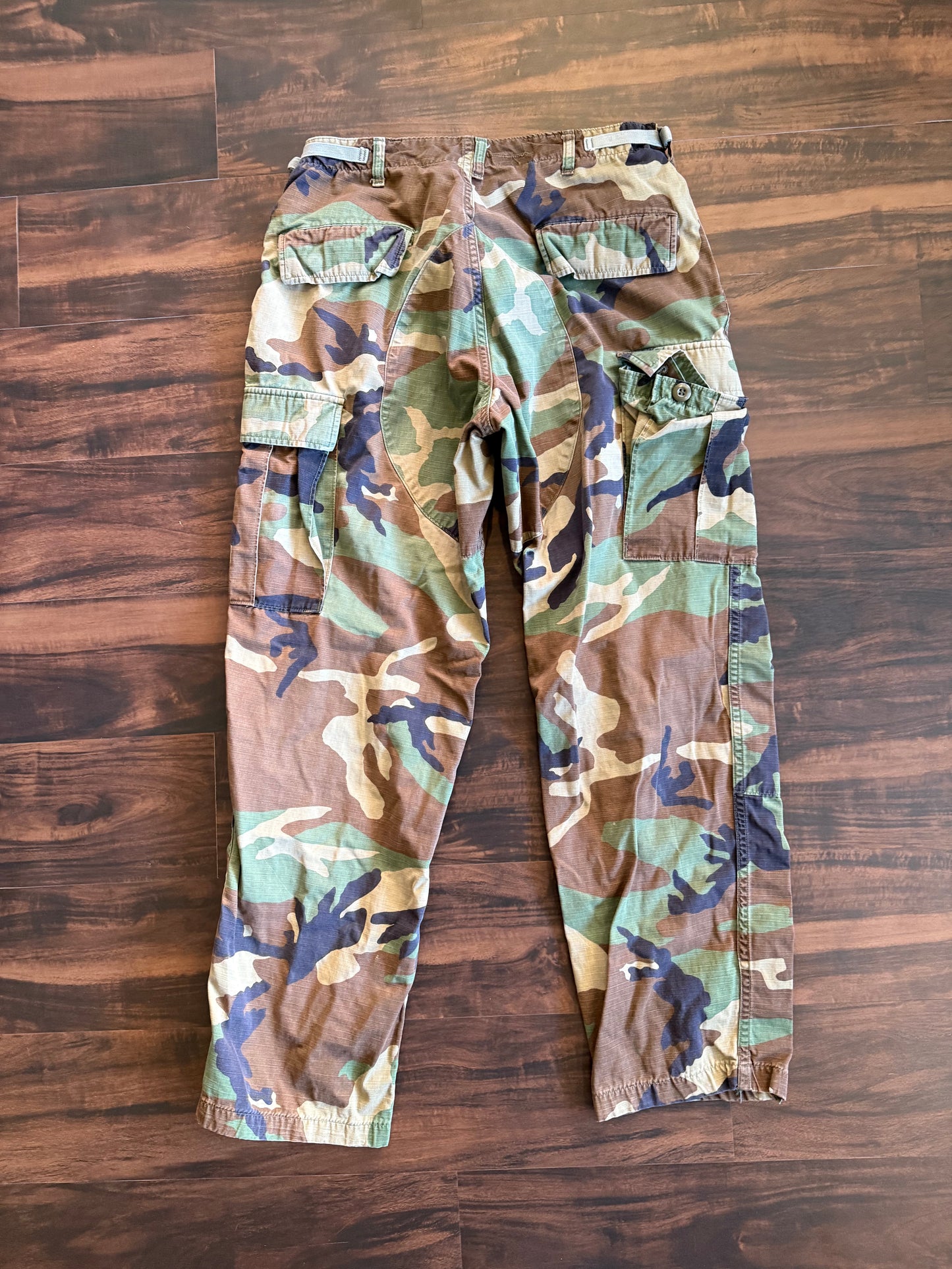 Vintage Military Camouflage Cargo Pants- 32x30