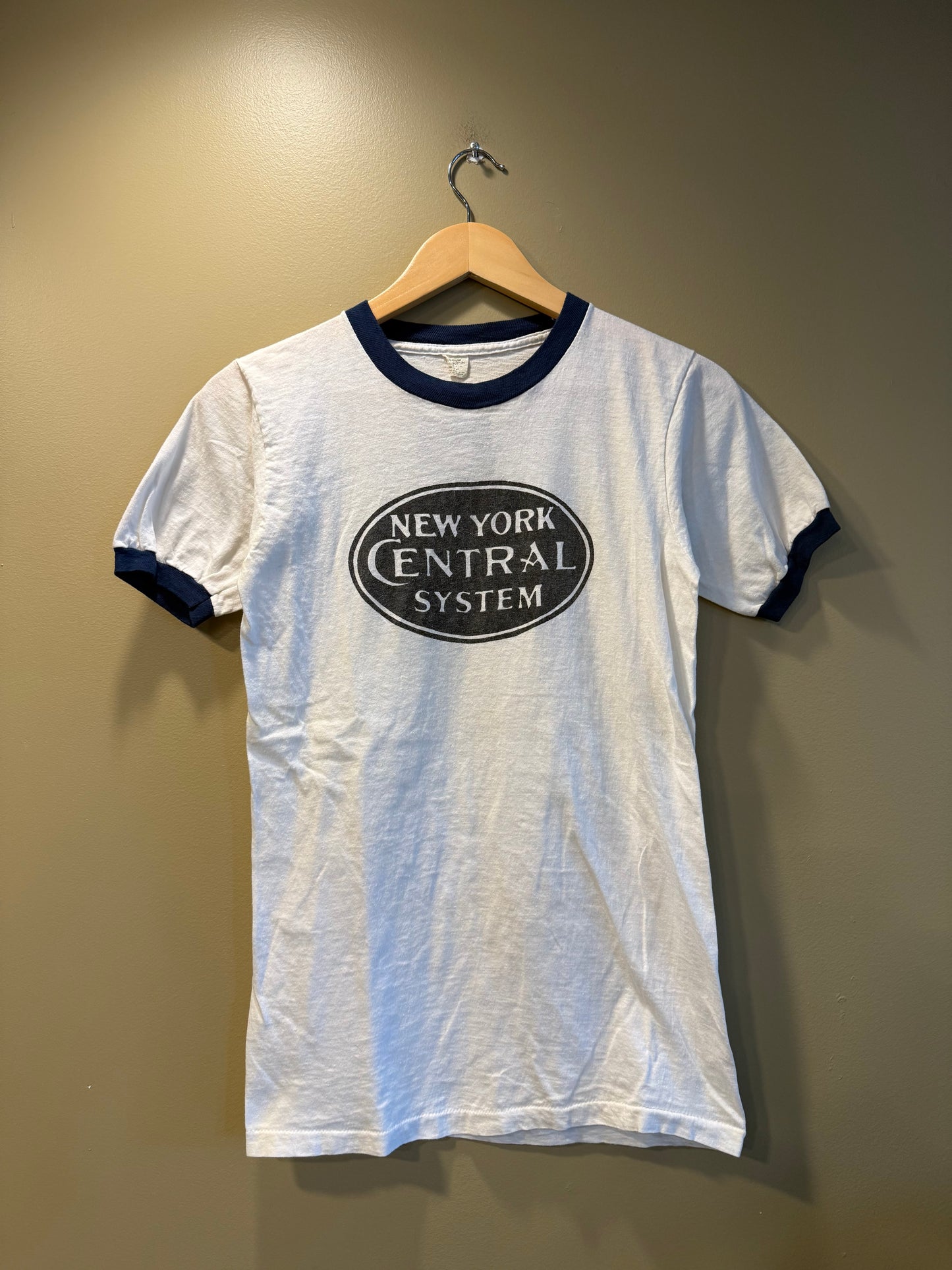 Vintage 70s New York Central System Railroad T-Shirt- S