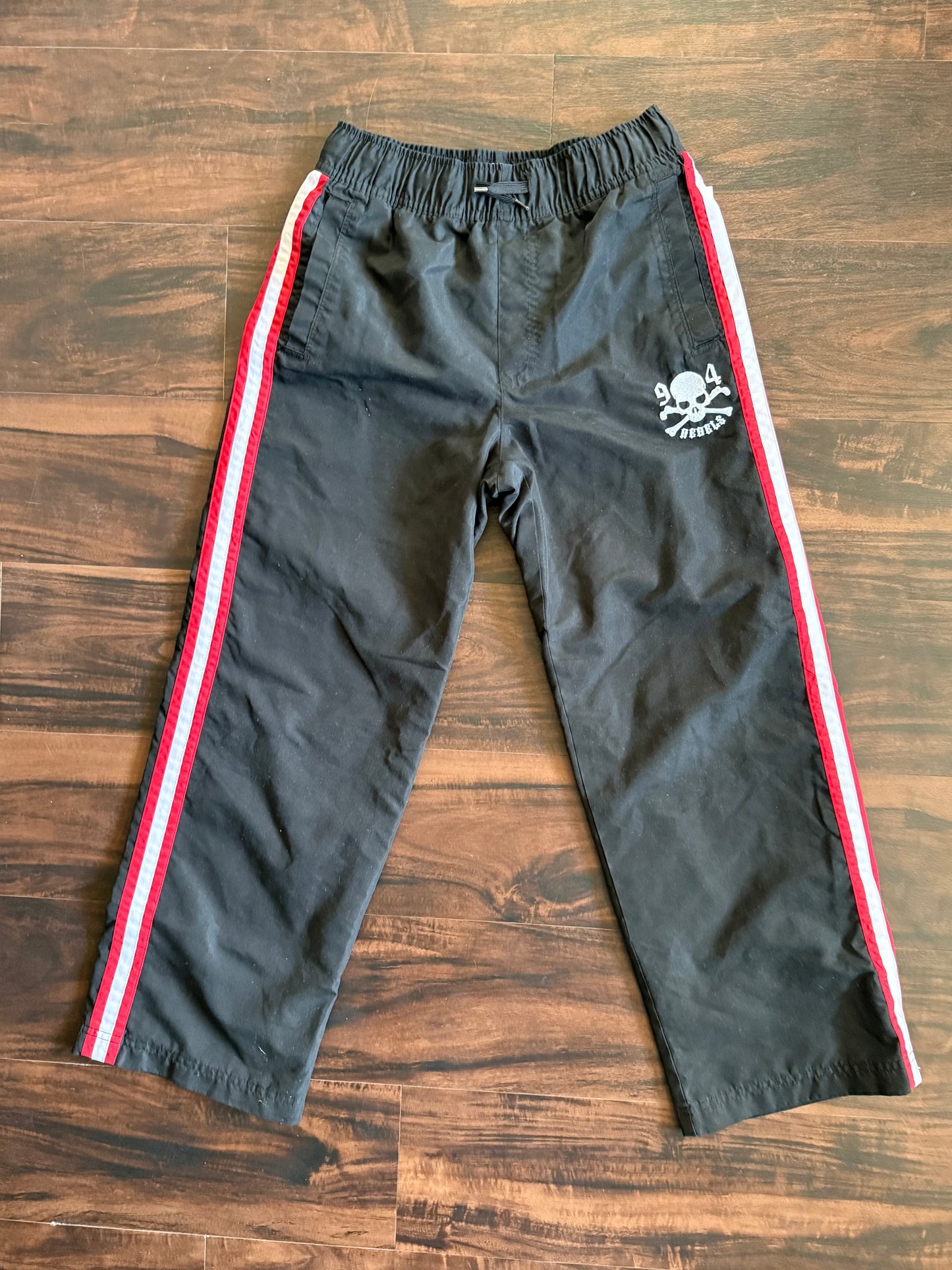 Vintage Y2K Old Navy Skull & Crossbones Track Pants- 28x26