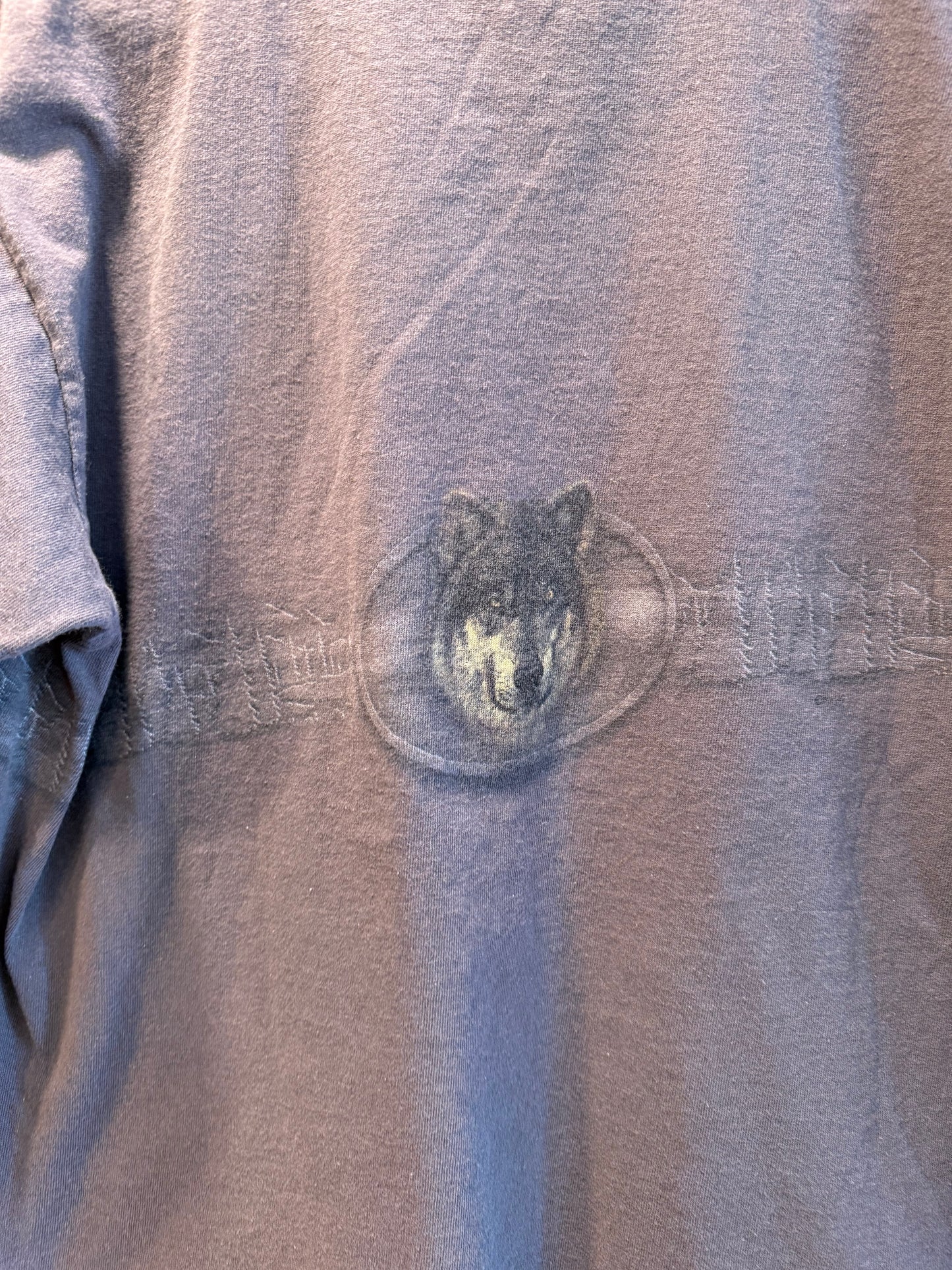 Vintage Wolf Reno Nevada Dark Gray Nature T-Shirt- M