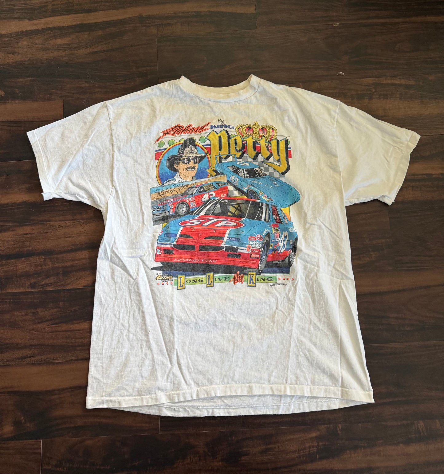 Vintage NASCAR Richard Petty Racing T-Shirt- XL