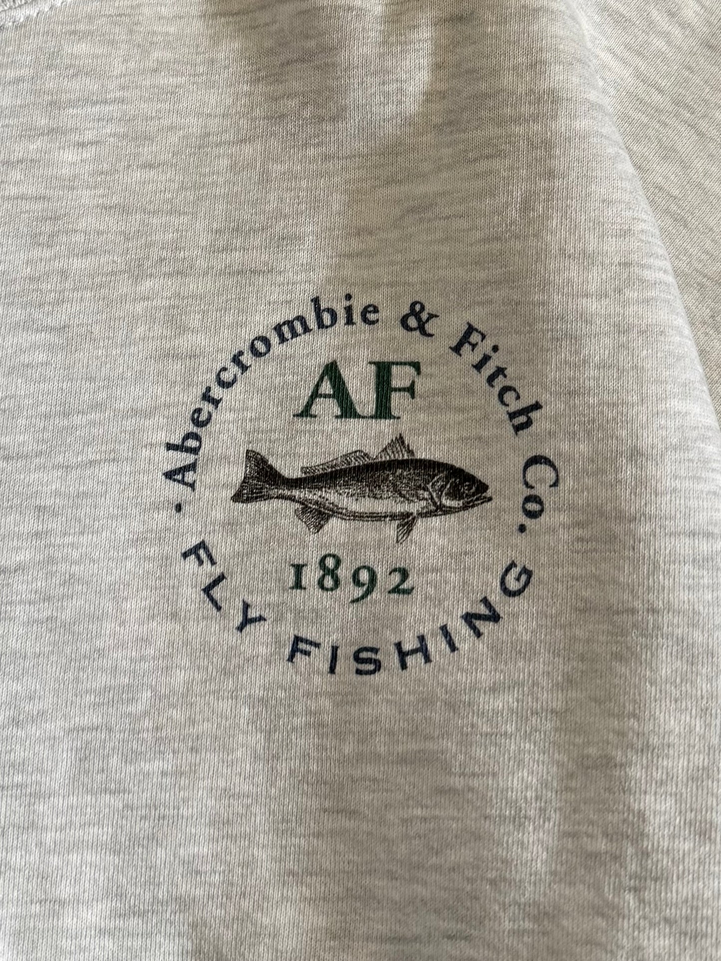 Vintage Abercrombie & Fitch Fly Fishing Crewneck Sweatshirt- L